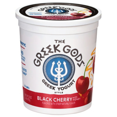 Greek Gods Greek Black Cherry Yogurt 32 Oz - 32 oz - Image 1