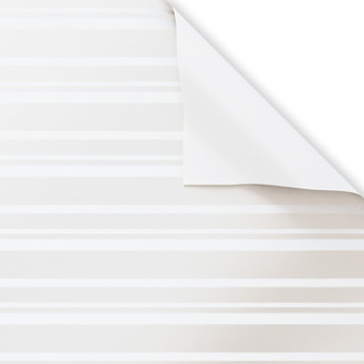 American Greetings 20 Sq. ft. Wrapping Paper for Weddings Pearl Stripes (1-Roll 30 in. x 96 in.) - Image 5