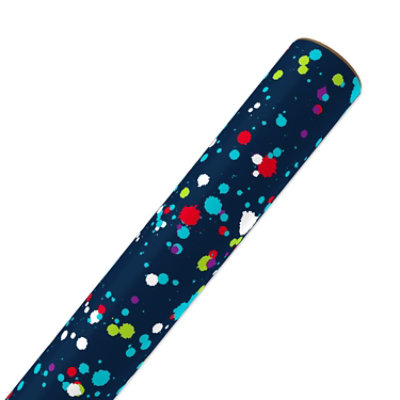 American Greetings 20 Sq. ft. All Occasion Navy Wrapping Paper (1-Roll 30 in. x 96 in.) - Image 2