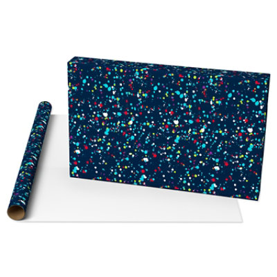 American Greetings 20 Sq. ft. All Occasion Navy Wrapping Paper (1-Roll 30 in. x 96 in.) - Image 3