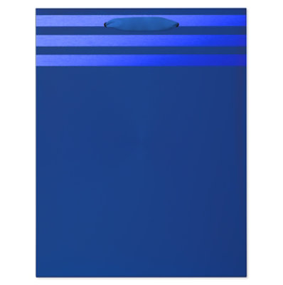 American Greetings 12.75 in. Large Navy Gift Bag (1-Count) - Image 5
