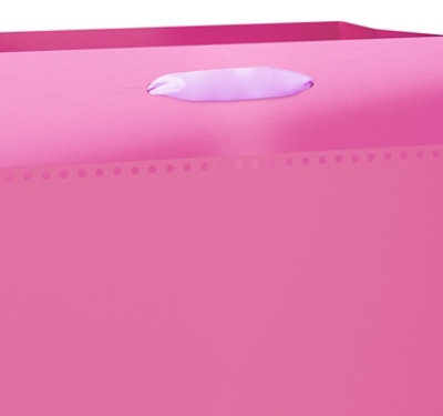 American Greetings 12.75 in. Large Pink Gift Bag (1-Count) - Image 3
