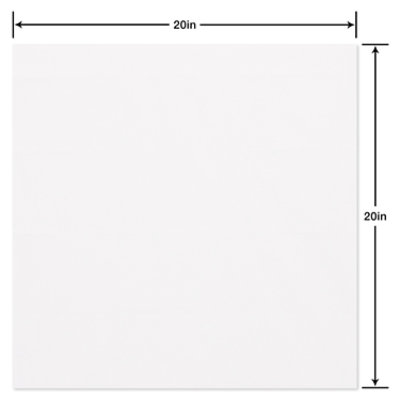 American Greetings 20 in. x 20 in. White Tissue Paper Bundle (15-Sheets) - Image 3