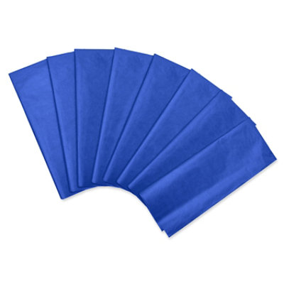 American Greetings 20 in. x 20 in. Royal Blue Tissue Paper (8-Sheets) - Image 1