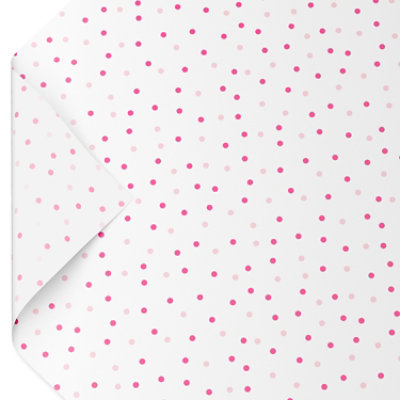 American Greetings 20 in. x 20 in. All Occasion Tissue Paper Pink Dots (6-Sheets) - Image 2