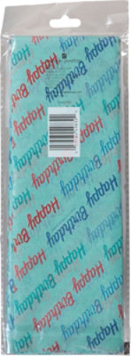 American Greetings 20 in. x 20 in. Birthday Tissue Paper Pack Happy Birthday Script (6-Sheets) - Image 6