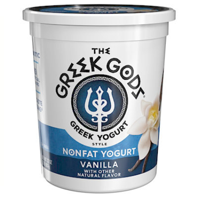 Greek Gods Greek Non Fat Vanilla Yogurt 32 Oz - 32 oz - Image 1