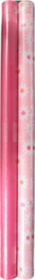 American Greetings 40 Sq. ft. Multi-Roll Wrapping Paper Pink Daises (2-Rolls 60 in. x 288 in.) - Image 6