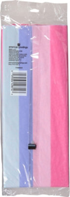 American Greetings 20 in. x 20 in. Tissue Paper Bundle Pink Lavender Light Blue (8-Sheets) - Image 6