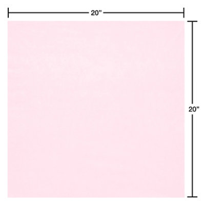American Greetings 20 in. x 20 in. Tissue Paper Bundle Pink Lavender Light Blue (8-Sheets) - Image 3