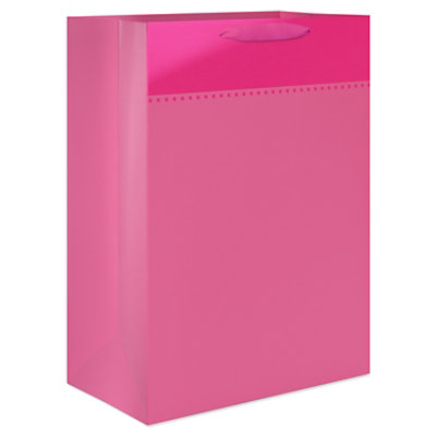 American Greetings 20 in. Pink Jumbo Gift Bag for All Occasions (1-Count) - Image 1