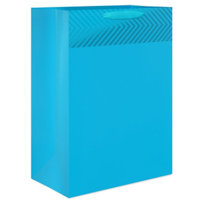 American Greetings 20 in. Aqua Jumbo Gift Bag for All Occasions (1-Count) - Image 1