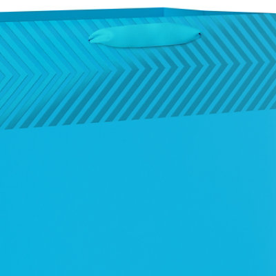 American Greetings 20 in. Aqua Jumbo Gift Bag for All Occasions (1-Count) - Image 3