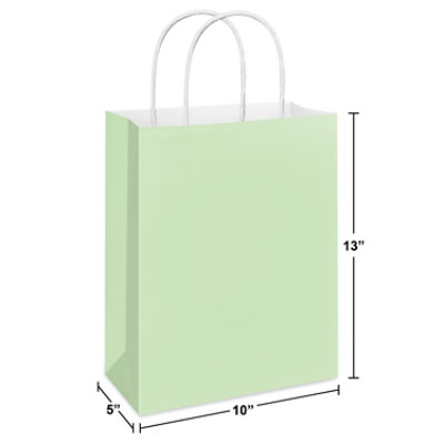 American Greetings 13 in. Large Mint Gift Bag for All Occasions (1-Count) - Image 2