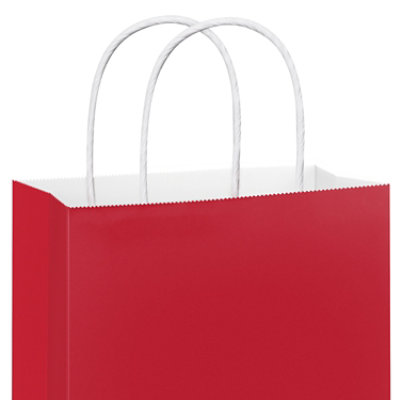 American Greetings 13 in. Large Solid Red Gift Bag for All Occasions (1-Count) - Image 3