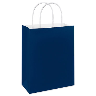 American Greetings 13 in. Large Solid Royal Blue Gift Bag for All Occasions (1-Count) - Image 1