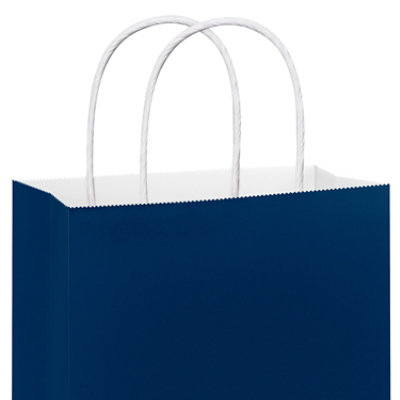 American Greetings 13 in. Large Solid Royal Blue Gift Bag for All Occasions (1-Count) - Image 3