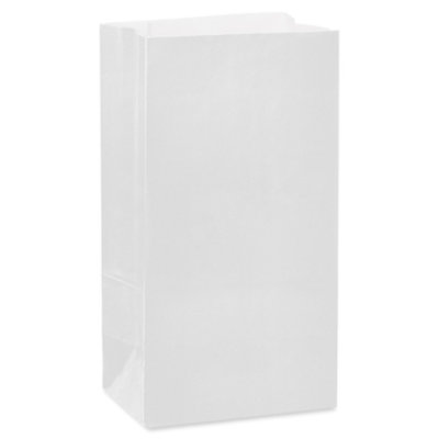 American Greetings 10 in. White Goodie Bag (1-Count) - Image 1
