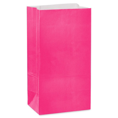American Greetings 10 in. Dark Pink Goodie Bag (1-Count) - Image 1