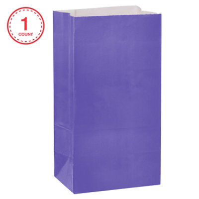 American Greetings 10 in. Purple Goodie Bag (1-Count) - Image 1