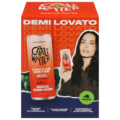 Caliwater Cactus Water Blood Orange 4pk - 48 fl oz - Image 1