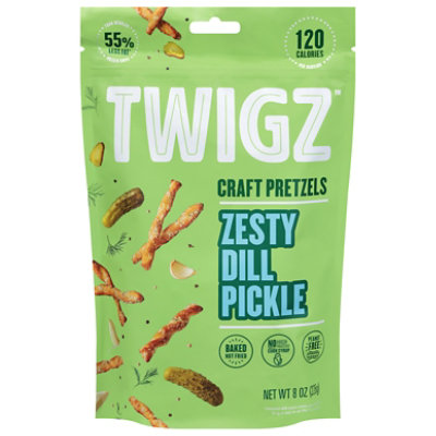 Twigz Pretzels Zesty Dill Pickle - 8 oz - Image 1