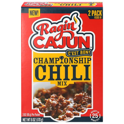 Ragin Cajun Mix Chili Chmpionshp 2pk - 6 oz - Image 2