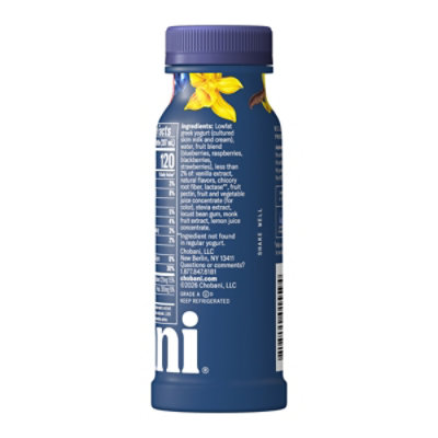 Chobani 15g Protein Lowfat Greek Yogurt Drink Mixed Berry Vanilla 7 Fl Oz - 7 fl oz - Image 5