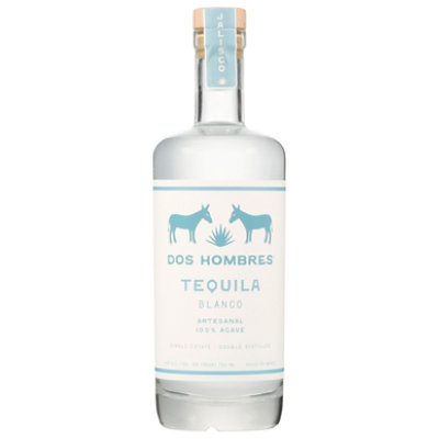 Dos Hombres Tequila Blanco - 750 ML - Image 1