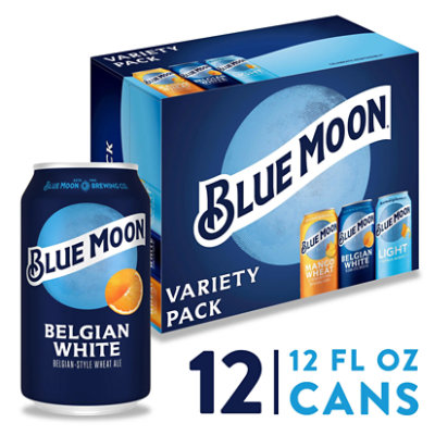 Blue Moon Variety Pack In Cans - 12-12 FZ - Image 1
