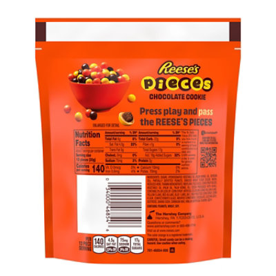 Reeses Pieces Chocolate Cookie And Peanut Butter In A Crunchy Shell Candy Bag - 7.6 Oz. - Image 2