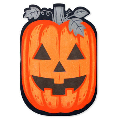 American Greetings Neon Jack o Lantern Halloween Card - Each - Image 2