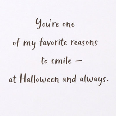 American Greetings Neon Jack o Lantern Halloween Card - Each - Image 3