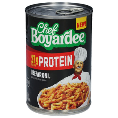 Chef Boyardee Protein Beefaroni 15oz - 15 oz - Image 1
