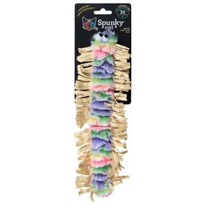 Spunky Cat Plush Toy Caterpillar - ea - Image 1