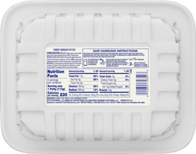 Butterball Fresh Turkey Burger Patties 16oz - 16 OZ - Image 5