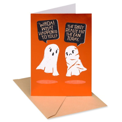 American Greetings Two Ghost Halloween Card - Each - Image 1