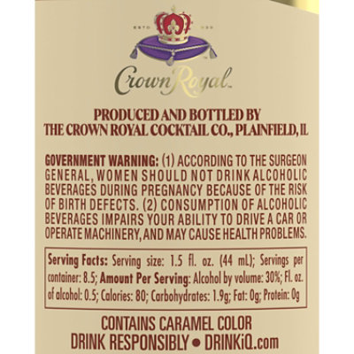 Crown Royal Salted Caramel Old Fashioned - 375 ML - Image 4