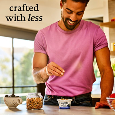 Siggis Fruit And Fiber Blueberry Blackberry Nonfat Yogurt, 5.3 Oz Cup - 5.3 oz - Image 5