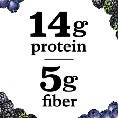 Siggis Fruit And Fiber Blueberry Blackberry Nonfat Yogurt, 5.3 Oz Cup - 5.3 oz - Image 3