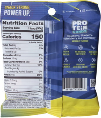 Protein Candy Sour Berry - 1.8 oz - Image 5