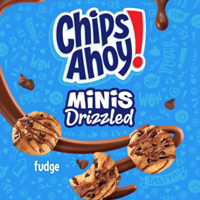 Chips Ahoy! Minis Drizzled Fudge Cookies - 6 Oz - Image 2