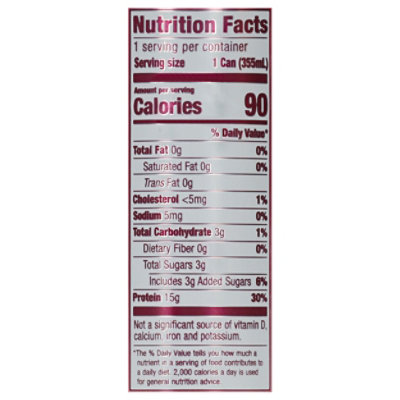 Premier Protein Soda Black Cherry 12fz - 12 fl oz - Image 3