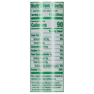 Premier Protein Soda Lemon Lime 12fz - 12 fl oz - Image 3