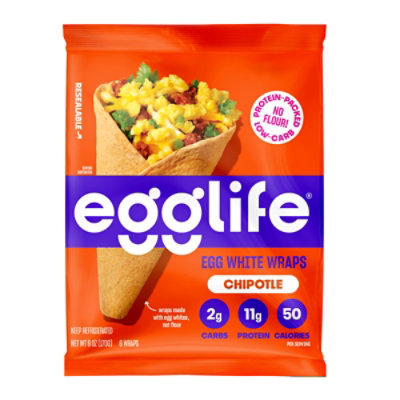 Egglife Egg White Wrap Chipotle - 6 oz - Image 1