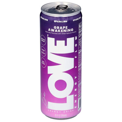 Be Love Beverage Energy Grape - 12 fl oz - Image 1