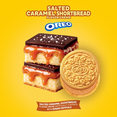 OREO Limited Edition Salted Caramel Shortbread Cookies - 17 Oz - Image 2