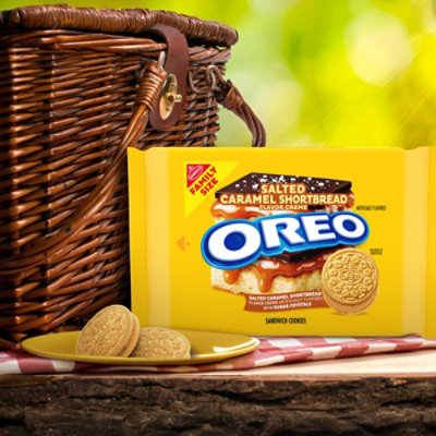 OREO Limited Edition Salted Caramel Shortbread Cookies - 17 Oz - Image 7