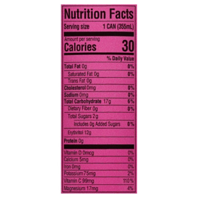Odyssey Elixir Beverage Sparkling Pink Lemonade - 12 fl oz - Image 3