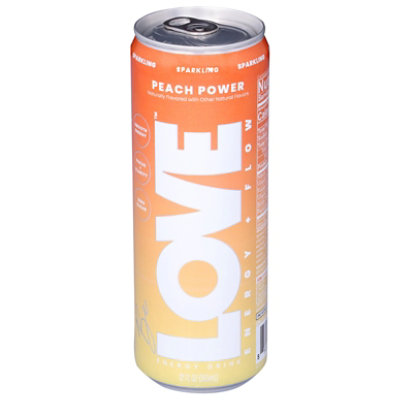 Be Love Beverage Energy Peach - 12 fl oz - Image 2